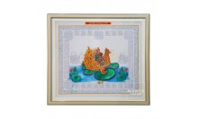 กรอบรูปผ้ายันต์เสริมมงคล